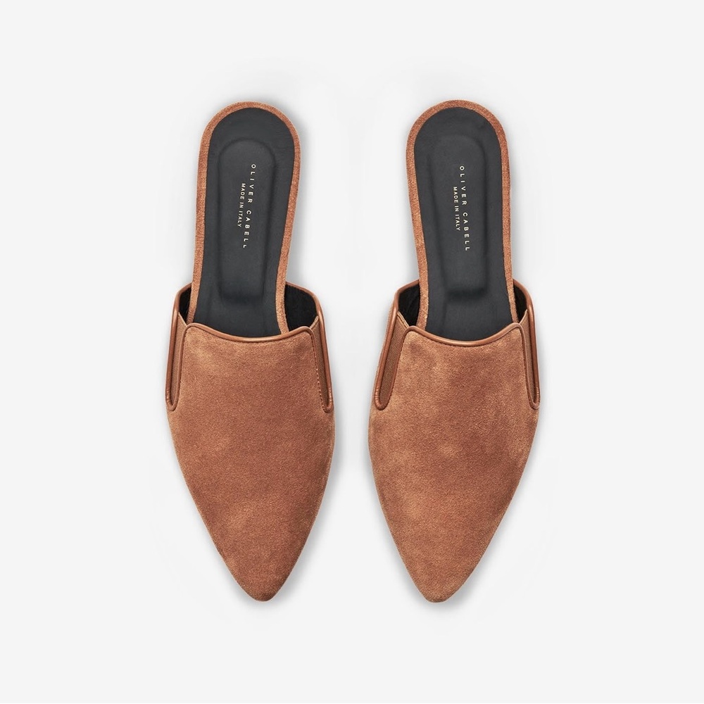 Oliver Cabell Dream Mule Color: Caramel Size: 7.5/38